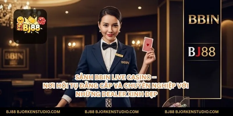 Sảnh BBIN Live Casino – nơi hội tụ đẳng cấp và chuyên nghiệp với những Dealer xinh đẹp, mang đến trải nghiệm cá cược đỉnh cao.