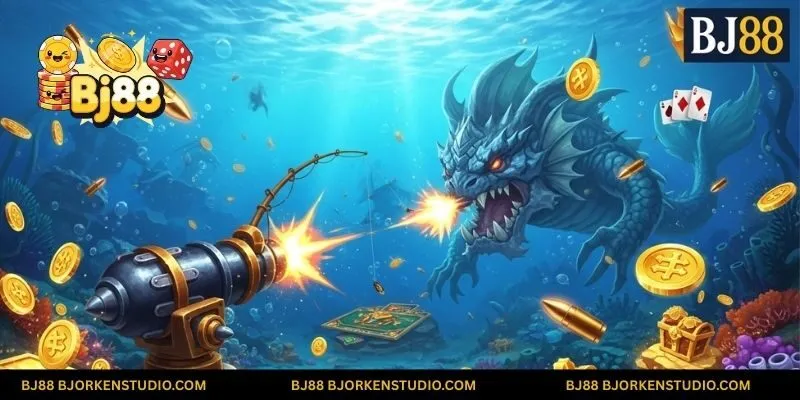 Đại dương vàng đang chờ bạn chinh phục! Sẵn sàng săn boss, rinh thưởng lớn cùng game bắn cá Play8 tại BJ88 chưa? 🐠💰