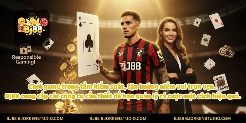Chơi game trong tầm kiểm soát, tận hưởng niềm vui trọn vẹn. BJ88 cung cấp các công cụ cần thiết để bạn quản lý cá cược một cách hiệu quả.