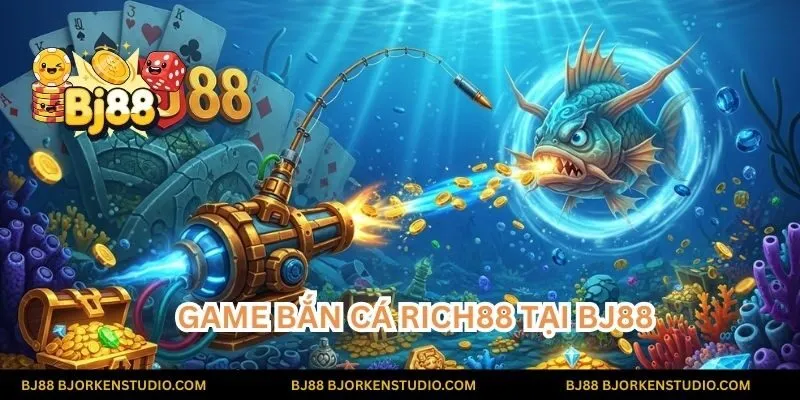Đại dương vàng đang chờ bạn chinh phục! Sẵn sàng săn boss, rinh thưởng lớn cùng game bắn cá Rich88 tại BJ88 chưa? 🐠💰