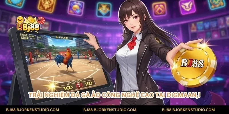 Trải nghiệm đá gà ảo công nghệ cao tại Digmaan, sảnh game hàng đầu với đồ họa 3D sống động và cơ hội trúng lớn!