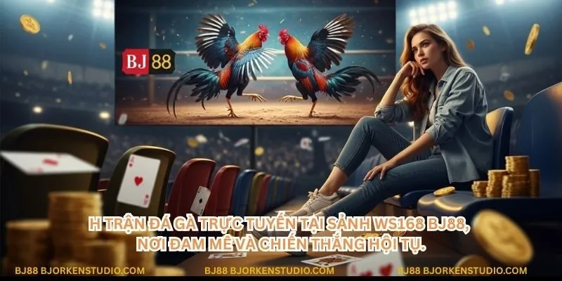 Hòa mình vào không khí kịch tính của các trận đá gà trực tuyến tại sảnh WS168 BJ88, nơi đam mê và chiến thắng hội tụ